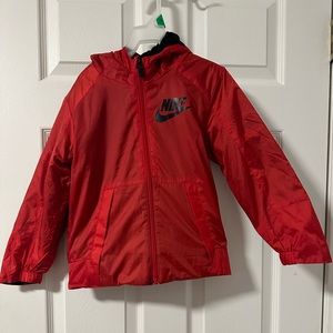 Nike red boys jacket